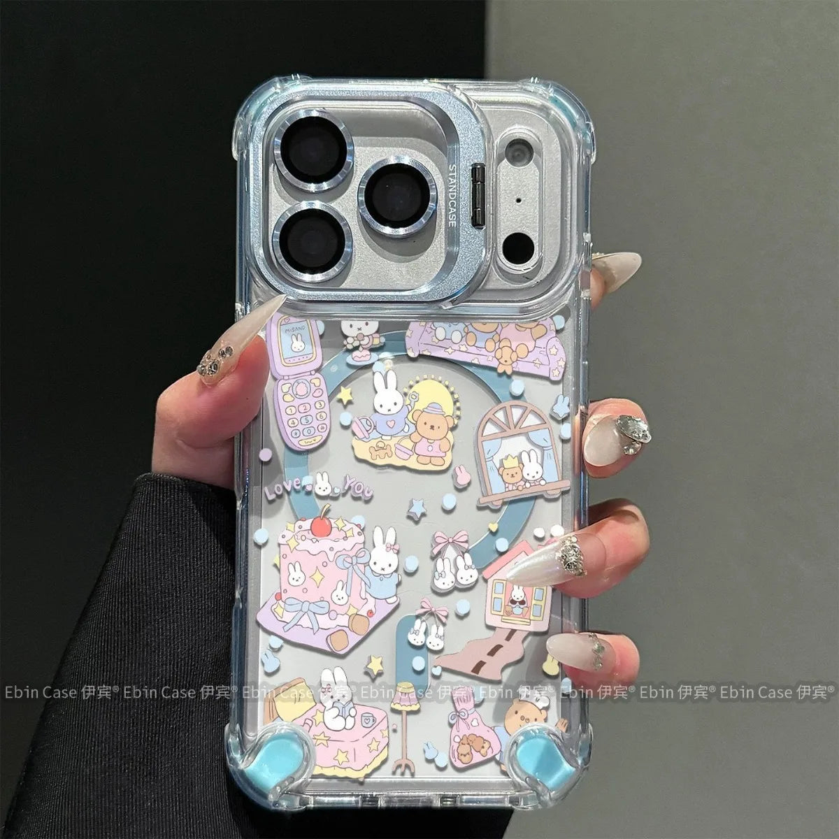 Kawaii Miffy Magnetic Phone Case