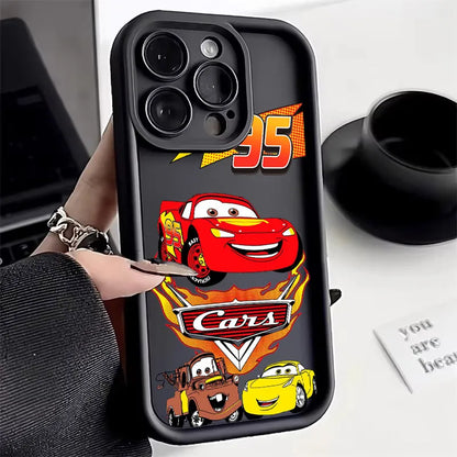 Lightning McQueen Sally Disney Phone Case For iPhone