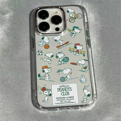New Sport Snoopys Green Phone Case For iPhone