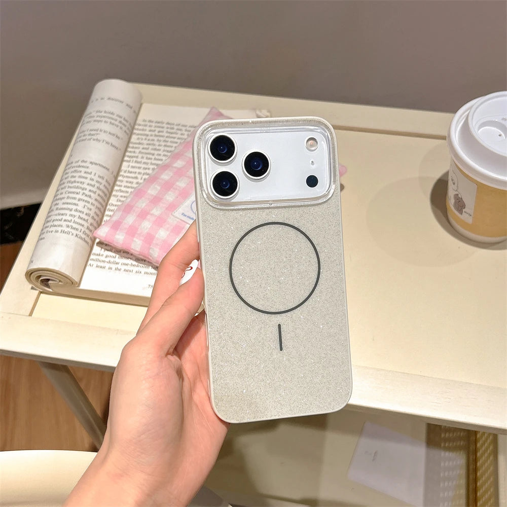 Luxury Glitter Bling For Magsafe Magnetic Case For iPhone