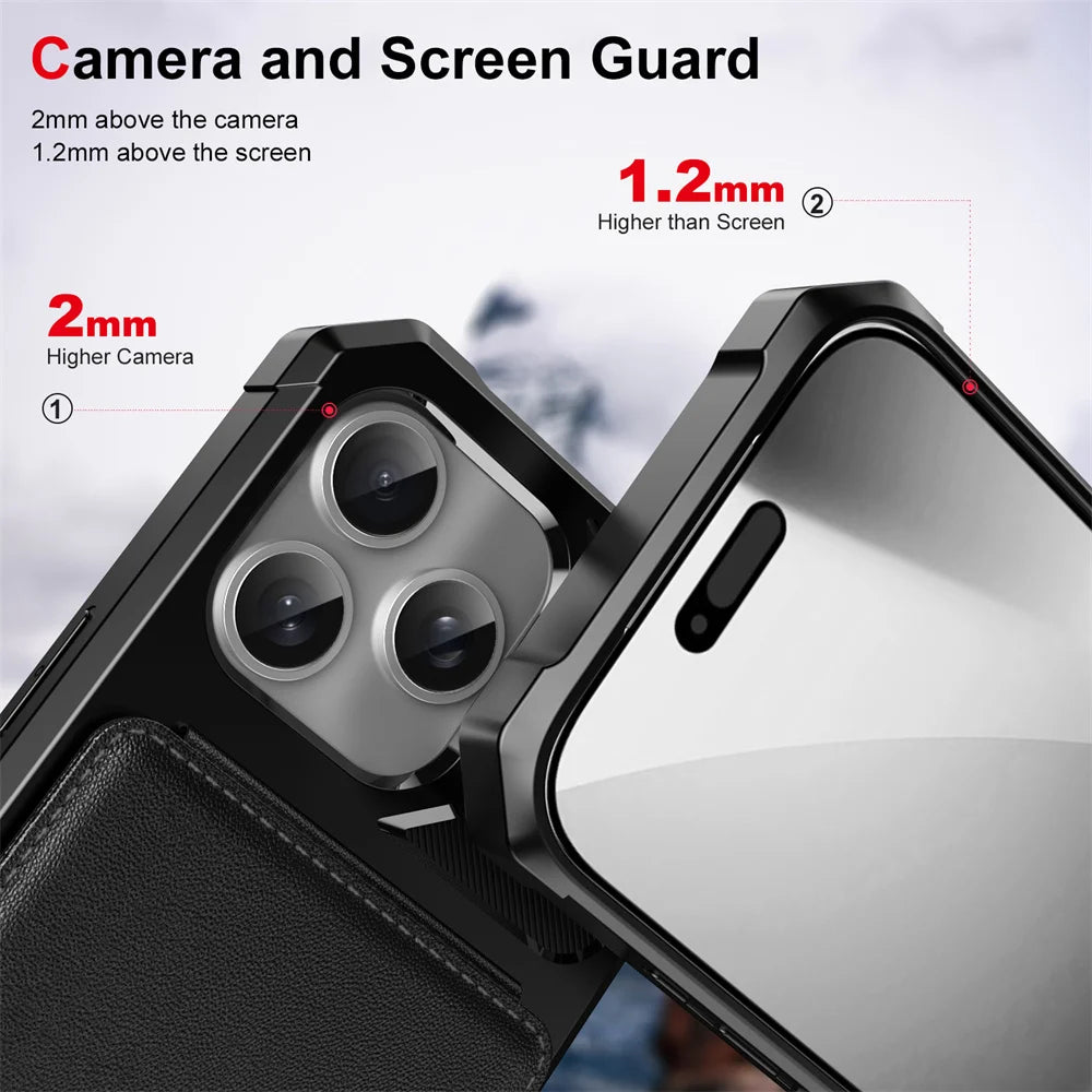 Wallet Cards Solt Holder Purse Leather Phone Case For iPhone