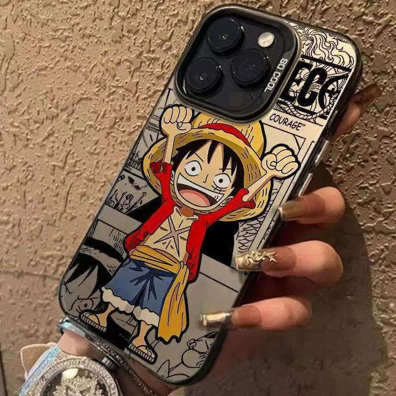 Cute Monkey D. Luffy One Piece Phone Case For iPhone