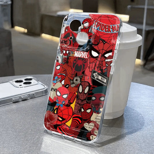 Marvel Righteous Spider Man Silicone Phone Case For iphone