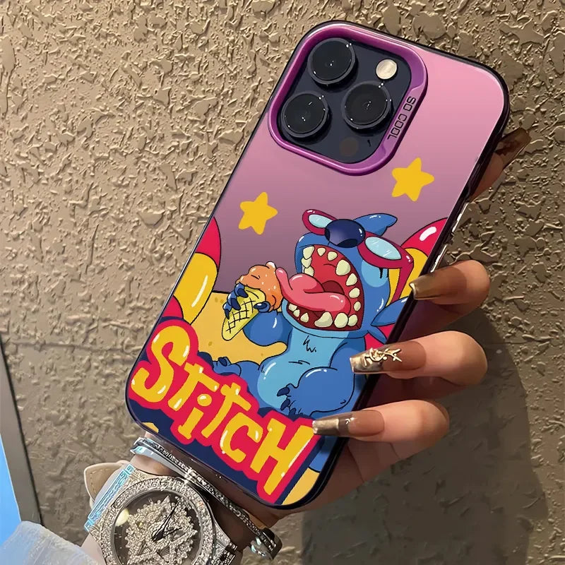 Stitch Naughty Ice Cream Phone Case For iPhone