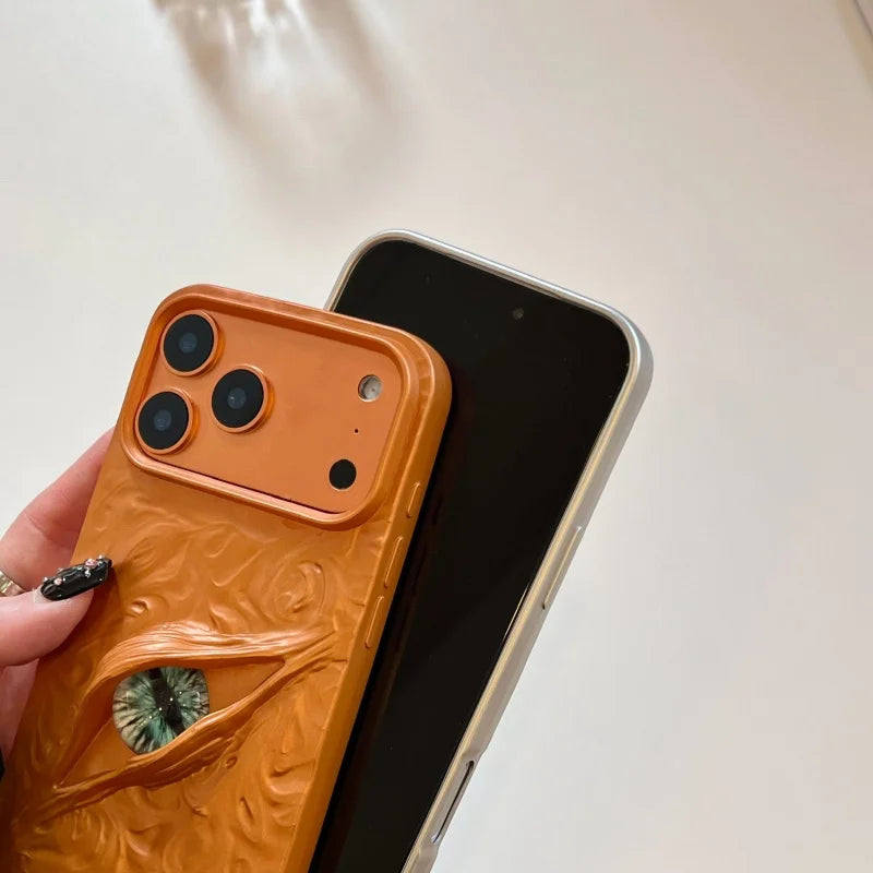 Luxury Eye Of Cthulhu Eyeball Phone Case For iPhone