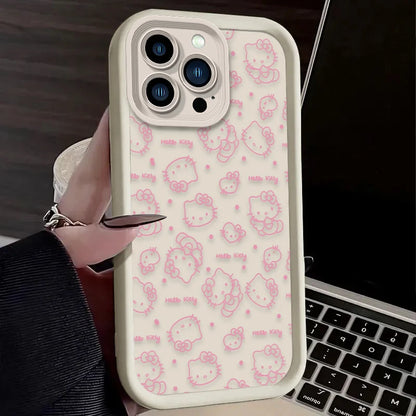 Cute Hello Kitty Phone Case For iPhone