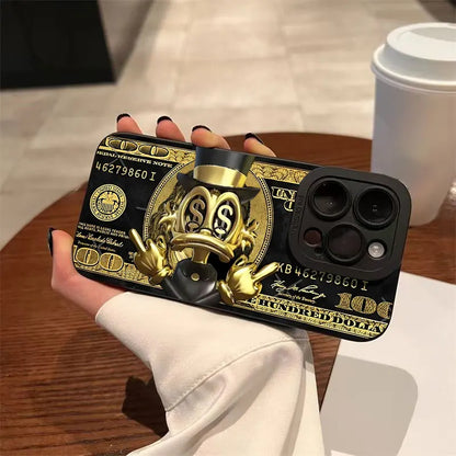 Popular USD Dollar Design Silicone Phone Case For iPhone