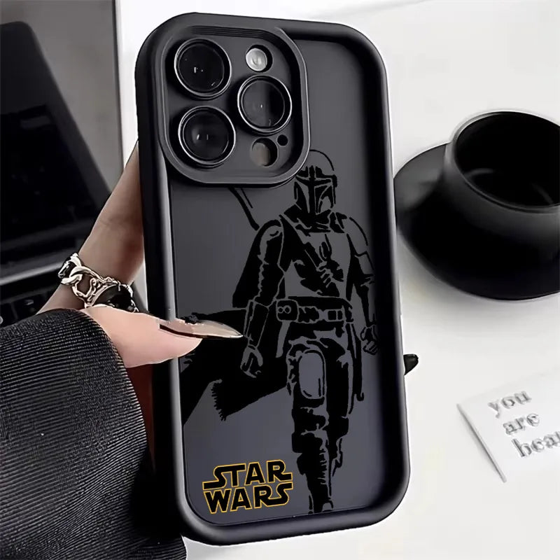 The Mandalorian Stars- Wars Phone Case For iPhone