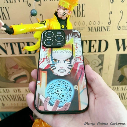 3D Grating Naruto Rasengan Phone Case For iPhone