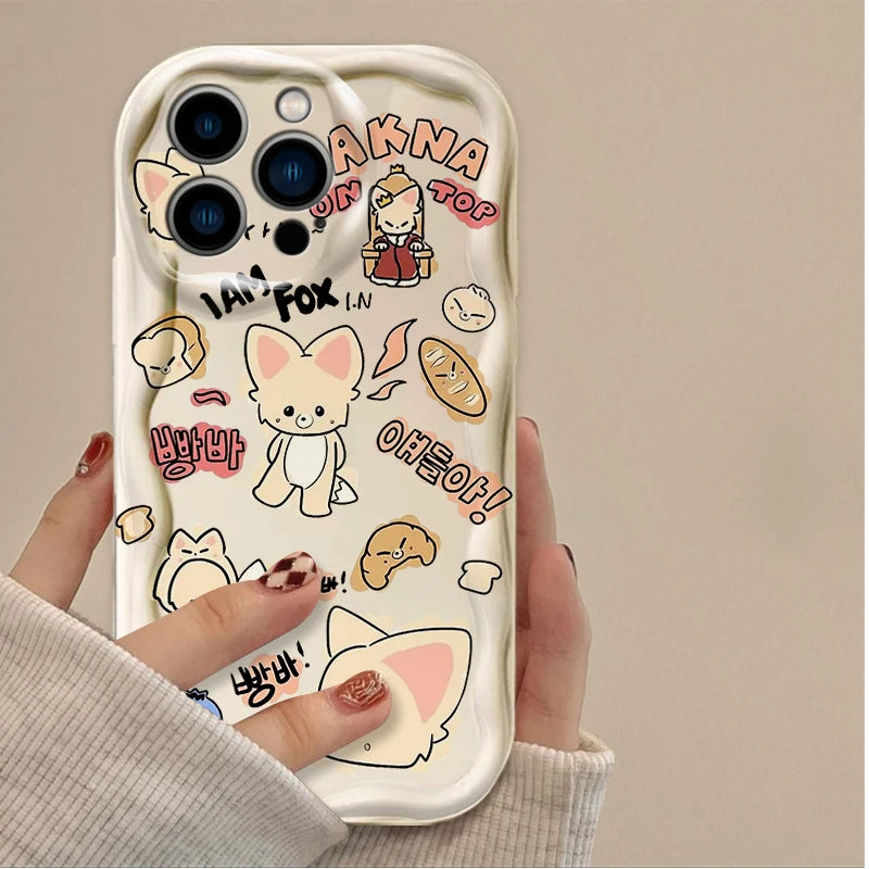 Cartoon Kids Soft Silicone Phone Case For iPhone