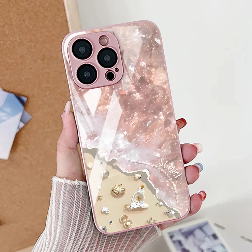 Water Ripple Pattern Phone Case For iPhone