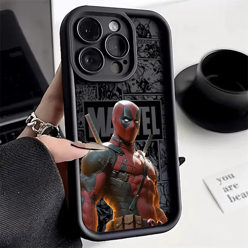 Marvel Ironman Spiderman Phone Case For iPhone