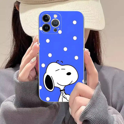 Cartoon Lovely Snoopies Phone Case For iPhone