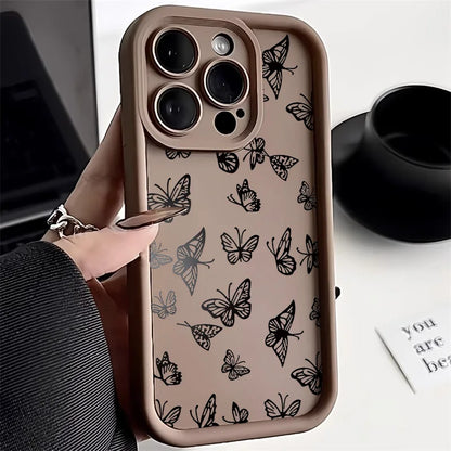 Aesthetic Butterfly Phone Case For iPhone