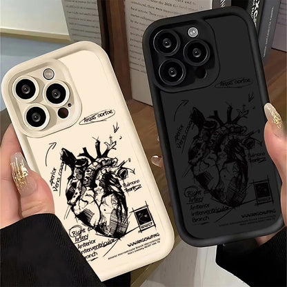 Creative Cardiovascular Model Heart Medical Phone Case