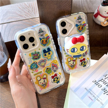 Kawaii Cartoon Animal Magnetic Stand Holder Phone Case
