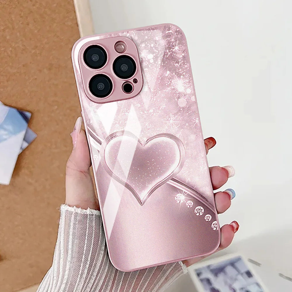 Love Heart Phone Case For iPhone