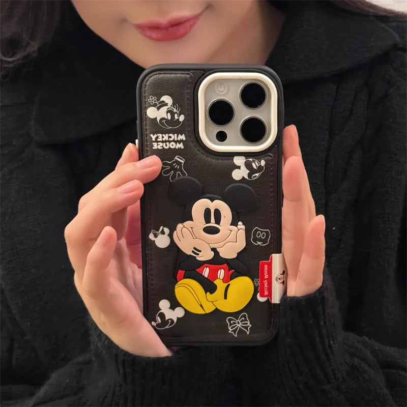 Cartoon Mickey Minnie iPhone
