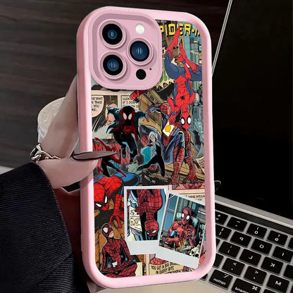 Cool Marvel Spider Man Comic For iPhone Phone Case