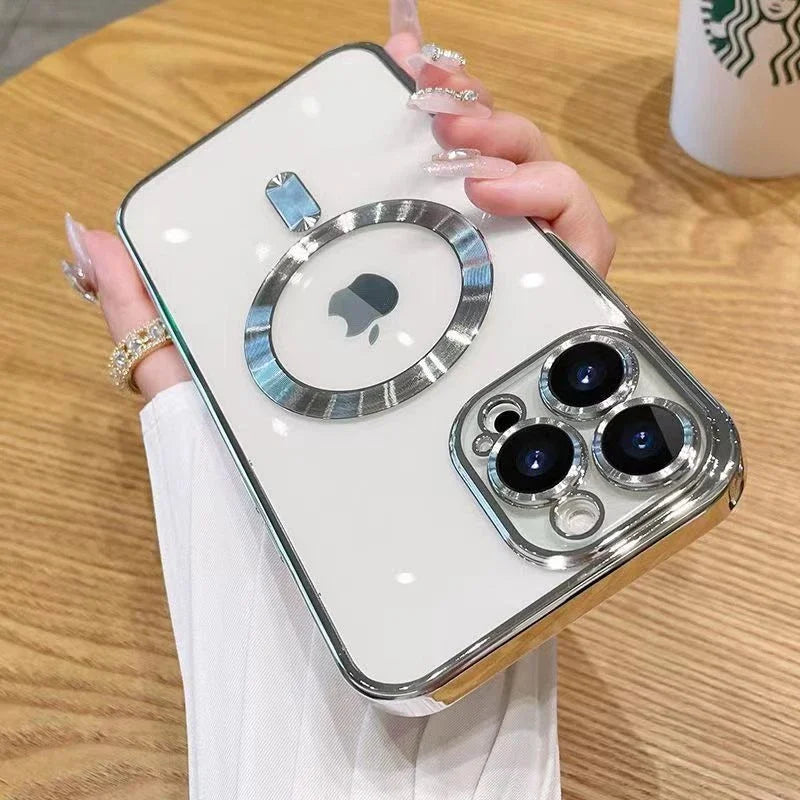 Luxury Wireless Charge Magsafe Phone Case