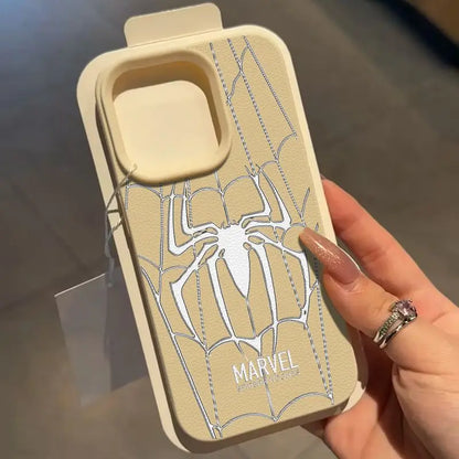 Super Cool Spider Man Web Pattern Phone Case For iPhone
