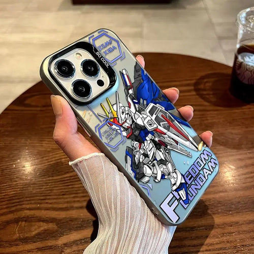 Anime Peripheral Mobile Suit Gundam Phone Case SuitableFor iPhone
