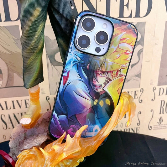 3D Grating Naruto Phone Case For iPhone