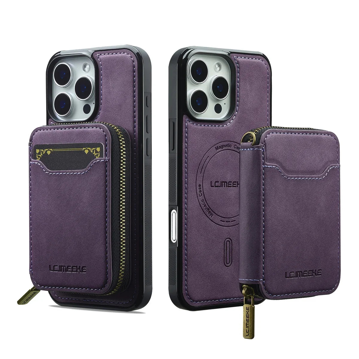 For Magsafe Magnetic Leather Phone Case For iPhone