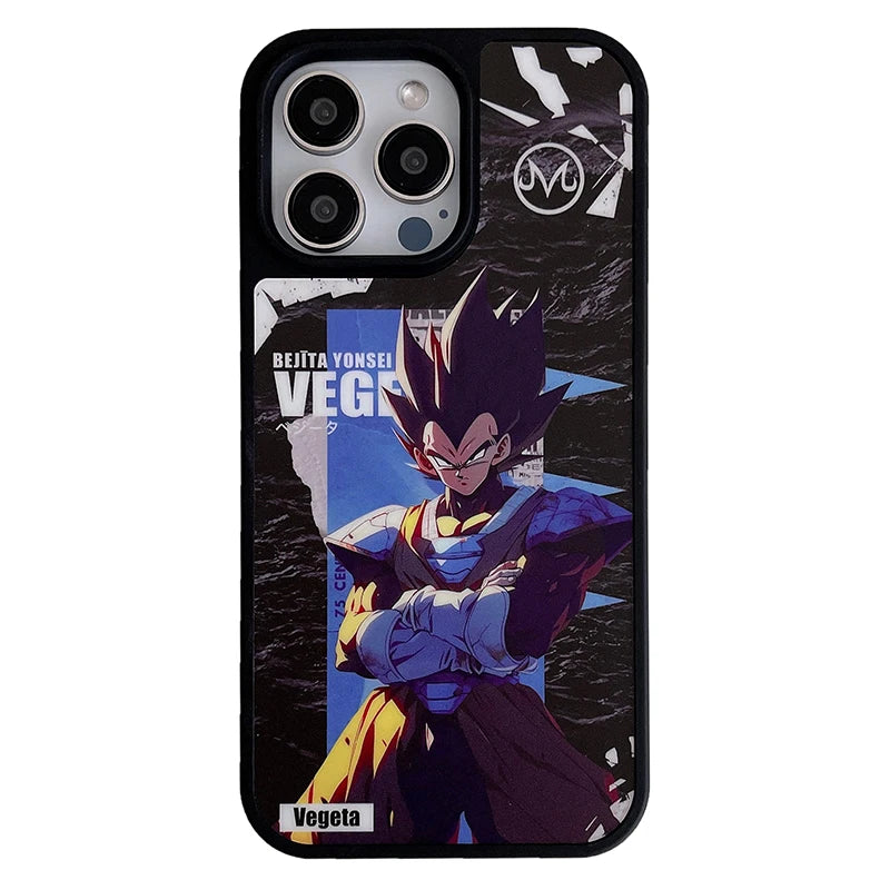 Luxury Anime Dragon Ball Goku Z Pattern Silicone Case For iPhone