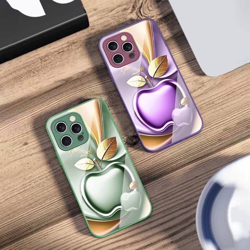 Apple Golden Leaves For iPhone