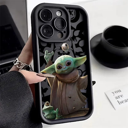 Stars Wars Baby Yodas Phone Case For iPhone