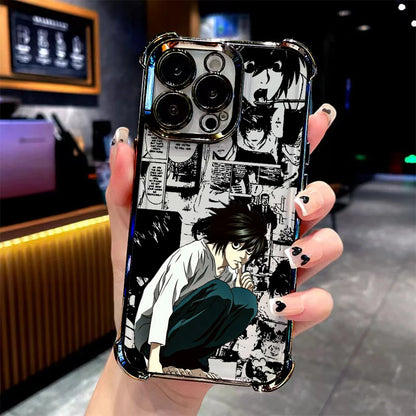 Anime Misa Death Note Four Corner Anti Fall Case  For iPhone