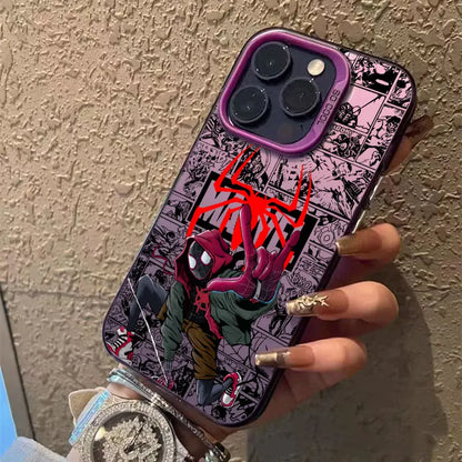 Marvel Spiderman Miles Morales Gwen Phone Case For iPhone