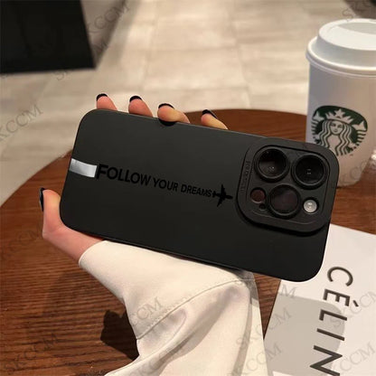 Stylish Airplane Graphic Phone Case For iPhone