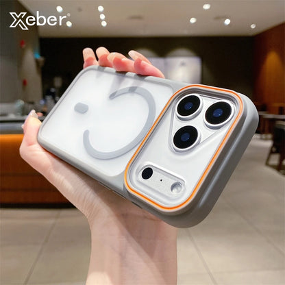 Luxury Transparent For Magsafe TPU Magnetic Case For iPhone