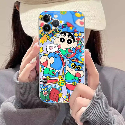 Lovely Crayon ShinChan Phone Case For iPhone