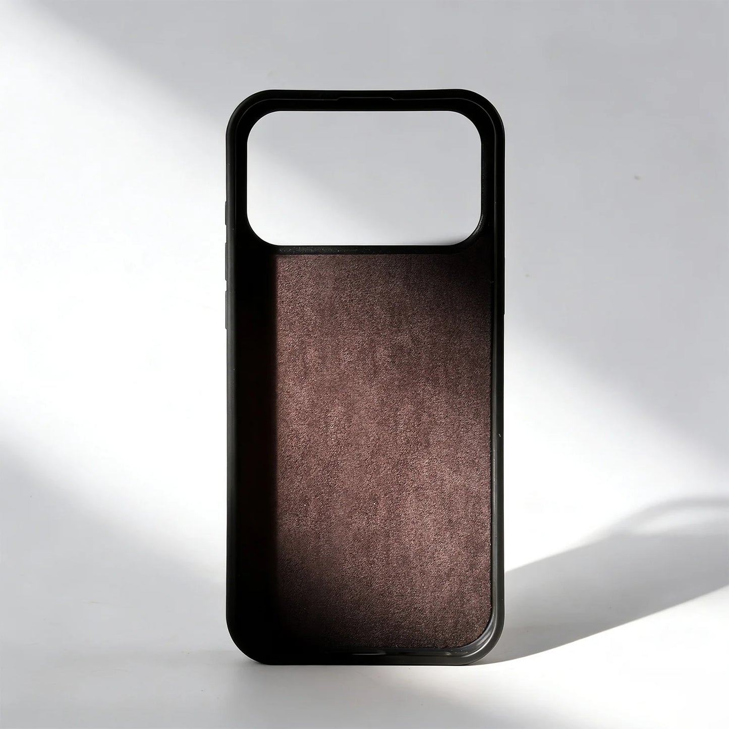 Magnetic Rotating Bracket Genuine Leather Phone Case For iphone