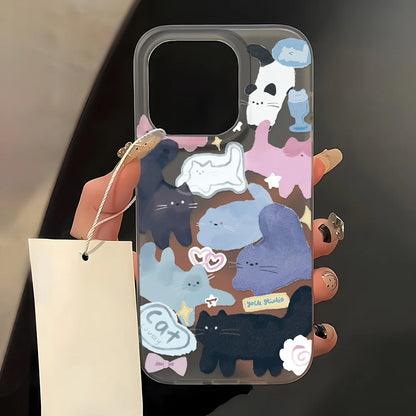 Cute Cat Phone Case For iPhone