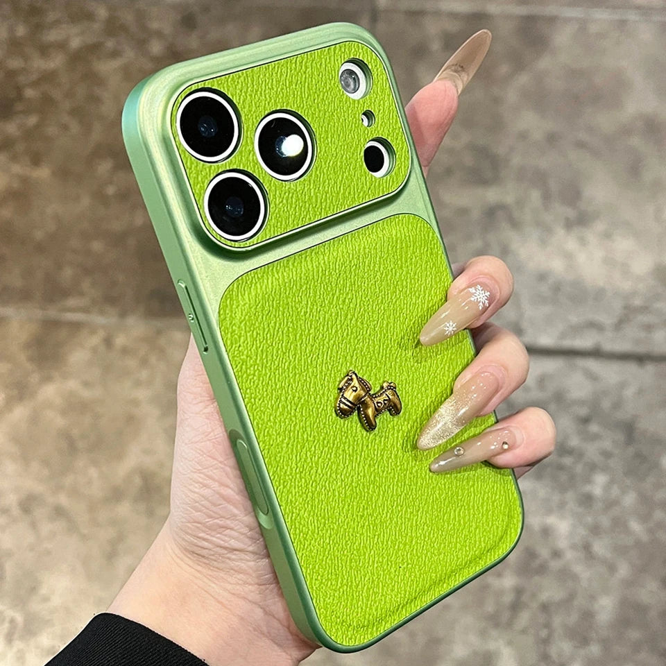 3D Big Window Horse Phone Case For iPhone
