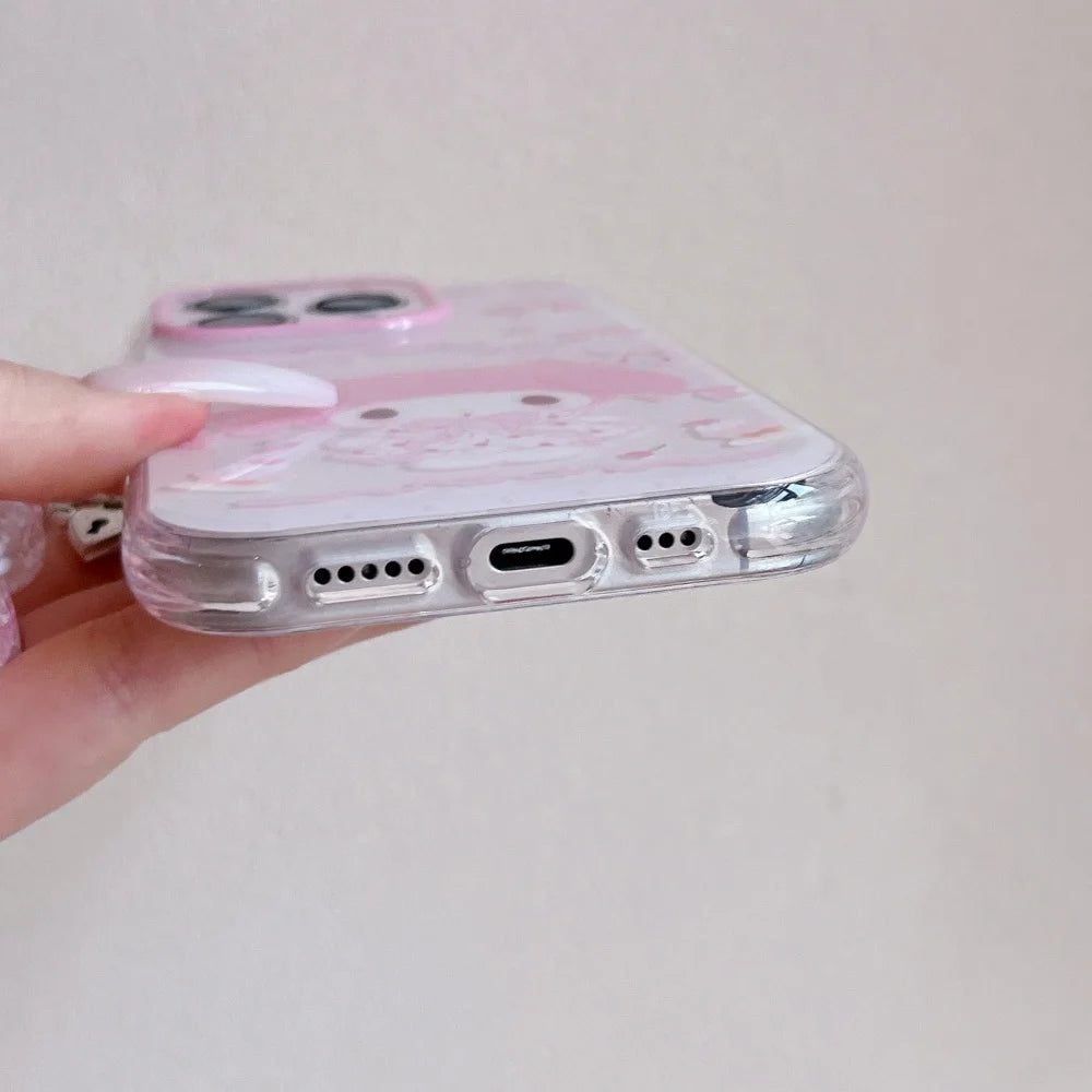 Luxury Pink Cake Melody Hot Sale Phone Case For iPhone