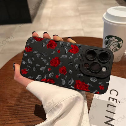 New Retro Fashion Rose Phone Case For iPhone