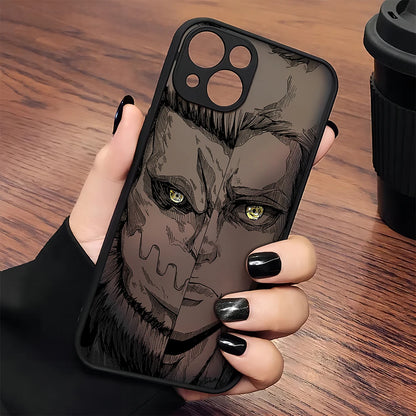 Luxury Attack On Titan Hot Anime Phone Case For iPhone