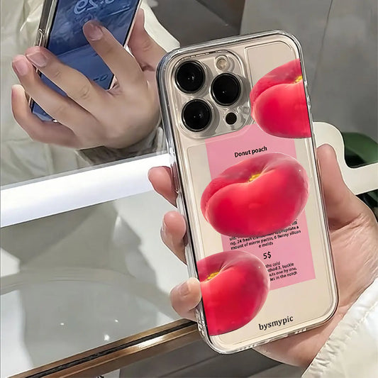 Tomato Fruit Clear Cute Phone Case