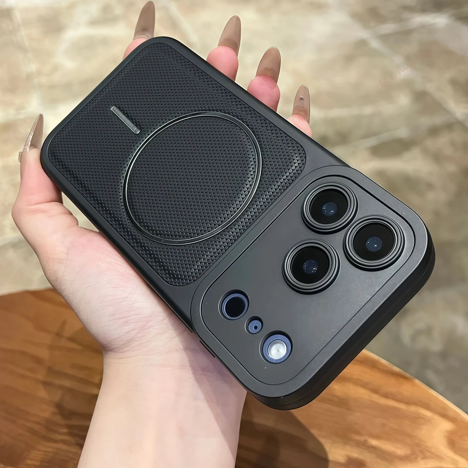 Wireless Charging Magnetic Phone Case For iPhone