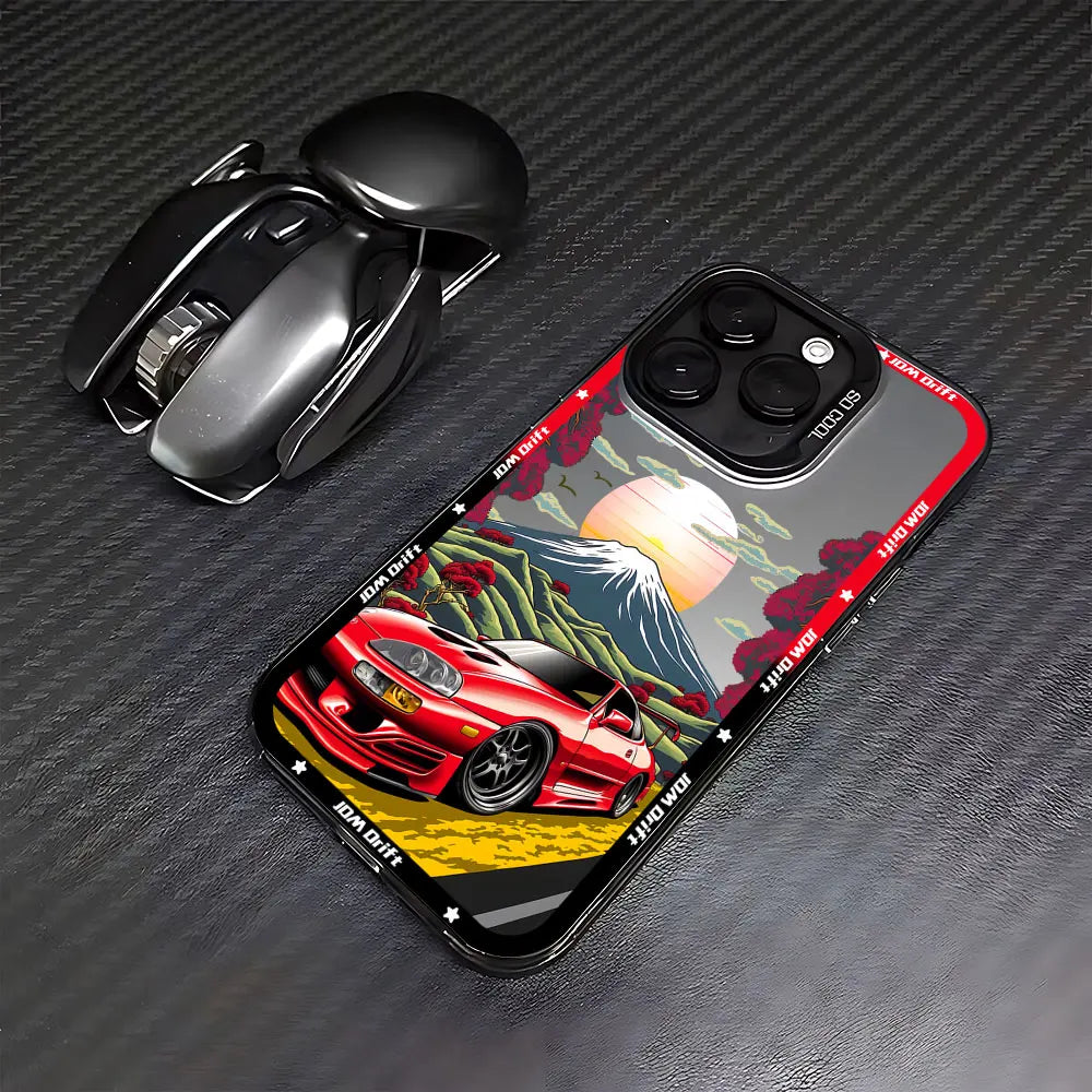 Tokyo Sports Racing JDM Drift Car Phone Case For iPhone
