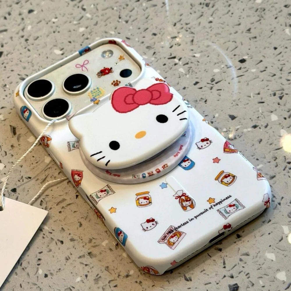 Korean New Cute Cartoon Sanrio Hello Kitty Phone Case For iPhone