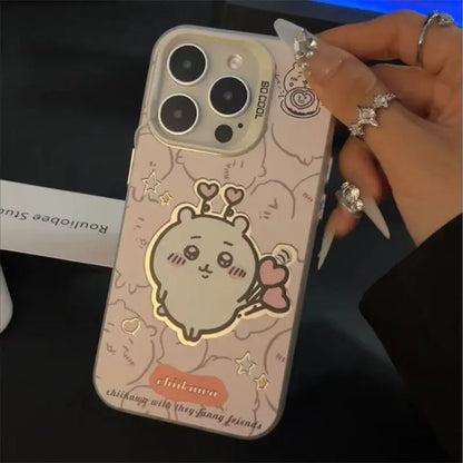 Anime Chiikawa Hachiware Usach Mobile Phone Case Cute Applicable For iPhone
