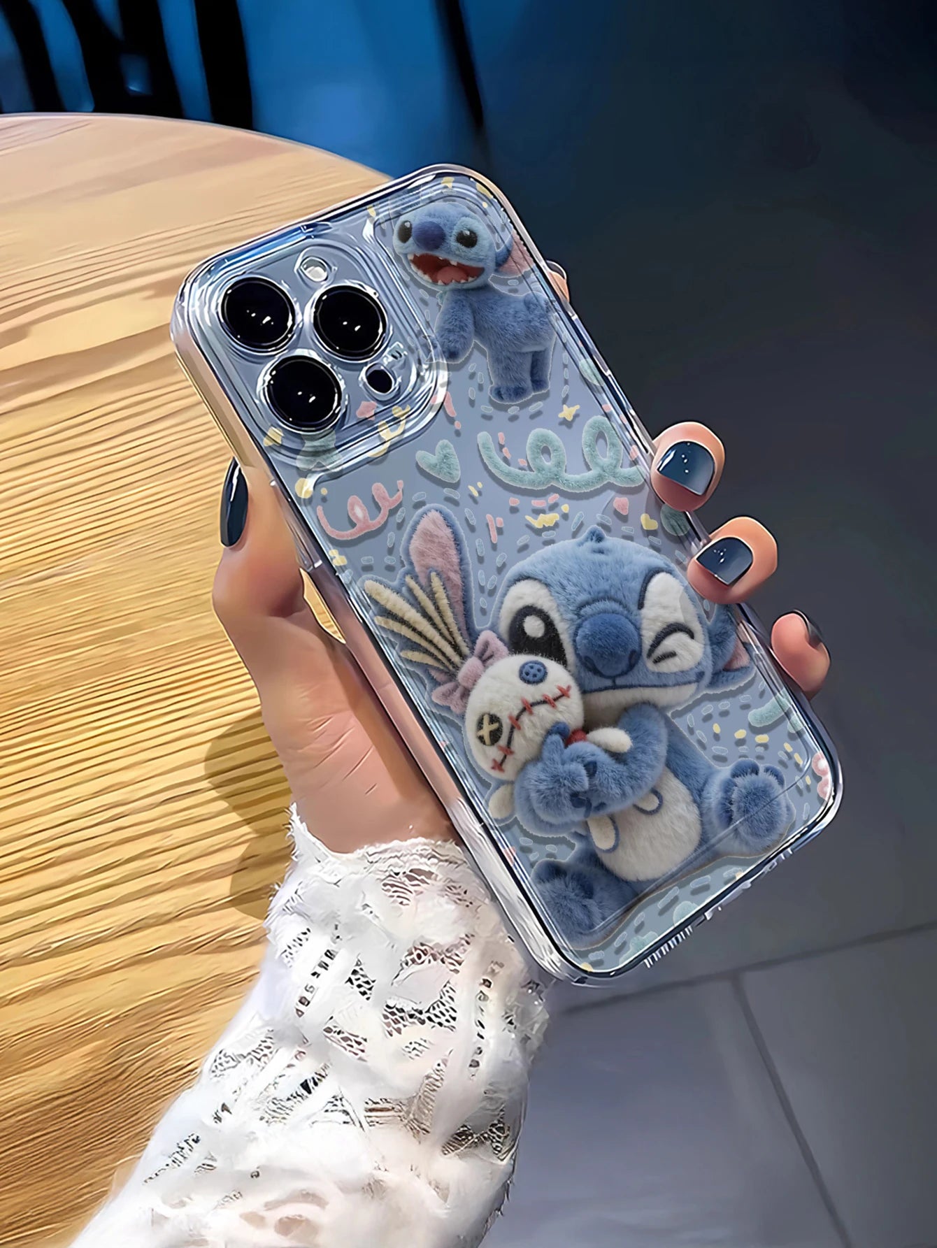 Disney Phone Case Stitch Toothed Phone Case For iPhone