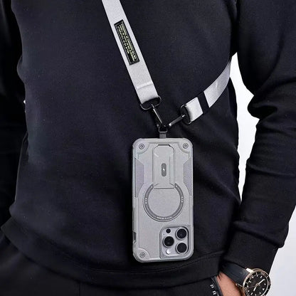 Crossbody Magnetic Holder Case For iPhone