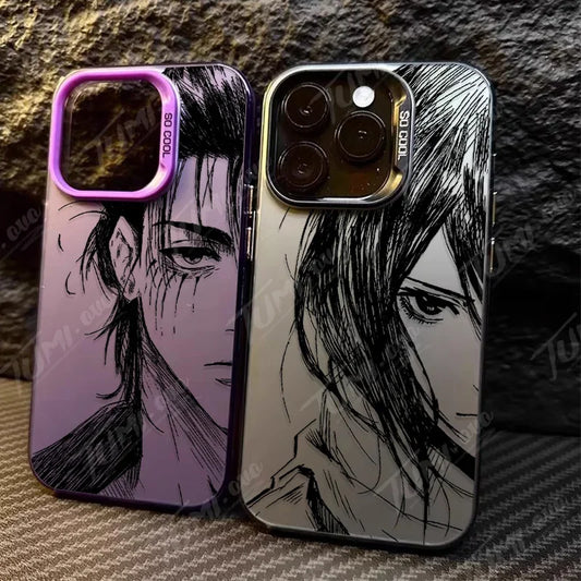 Popular Anime Attack On Titan PC Case For iPhone
